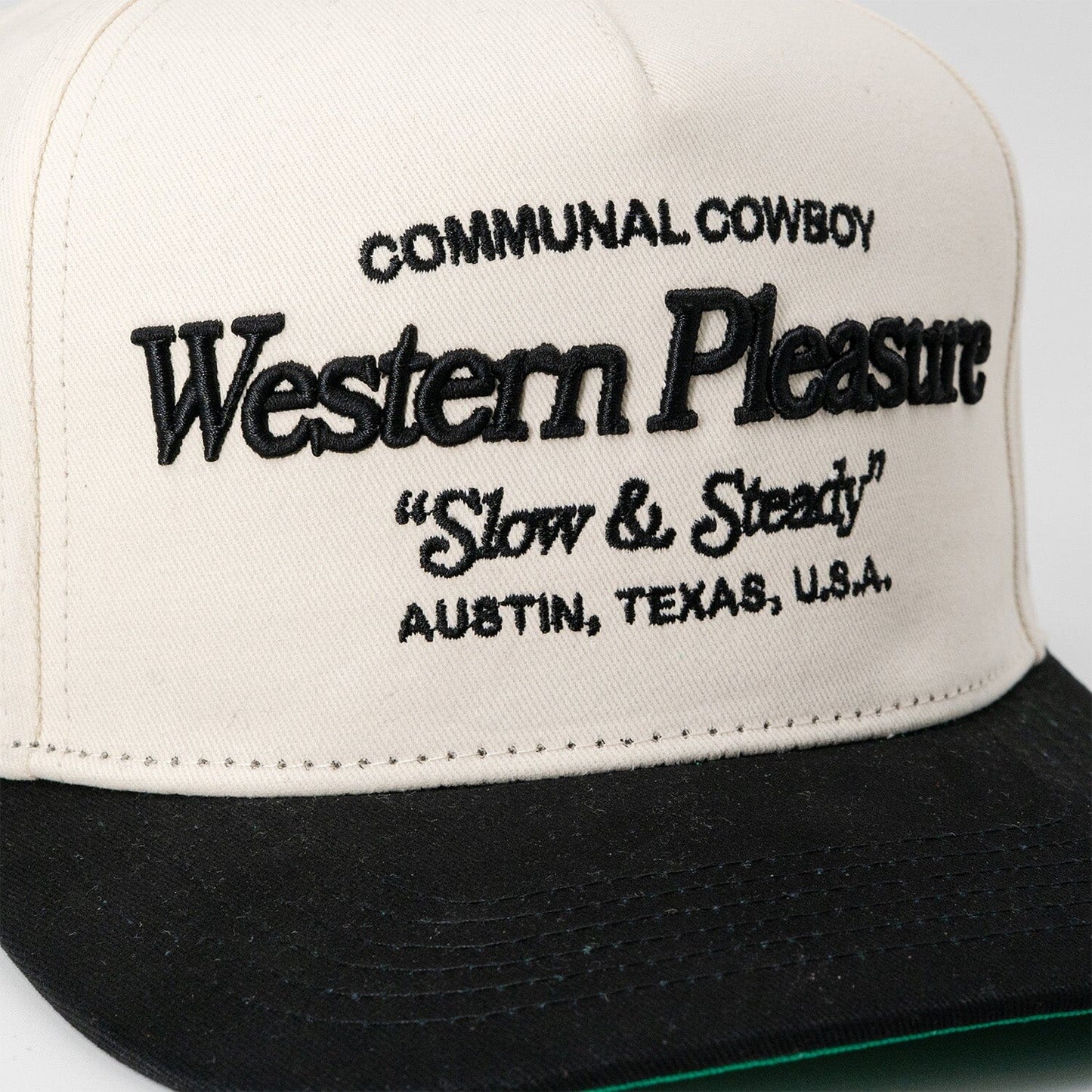 Western Pleasure Hat Front Embroidery