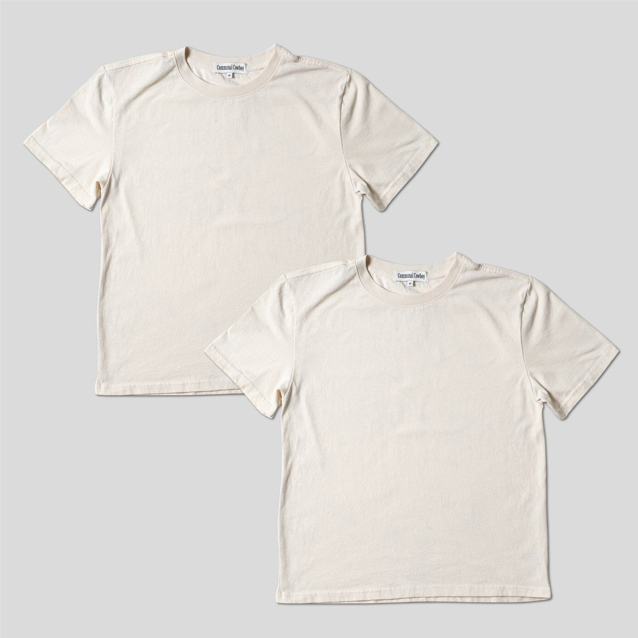 CLASSIC HEMP TEE 2-PACK Communal Cowboy COMBO XS 