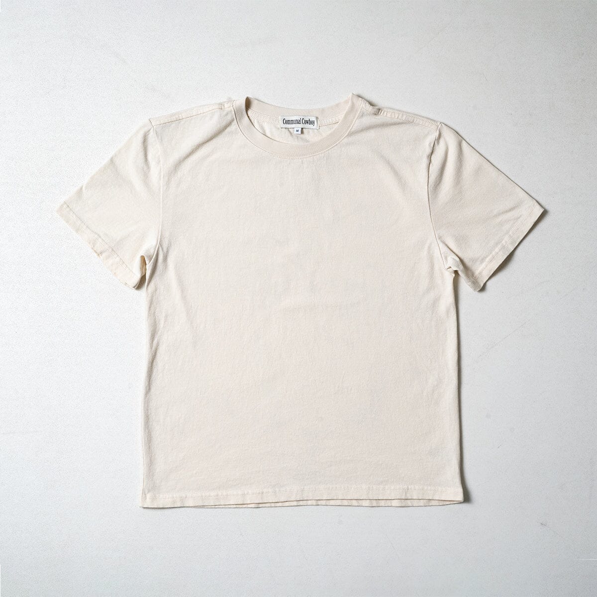 CLASSIC HEMP TEE Communal Cowboy VINTAGE WHITE XS 