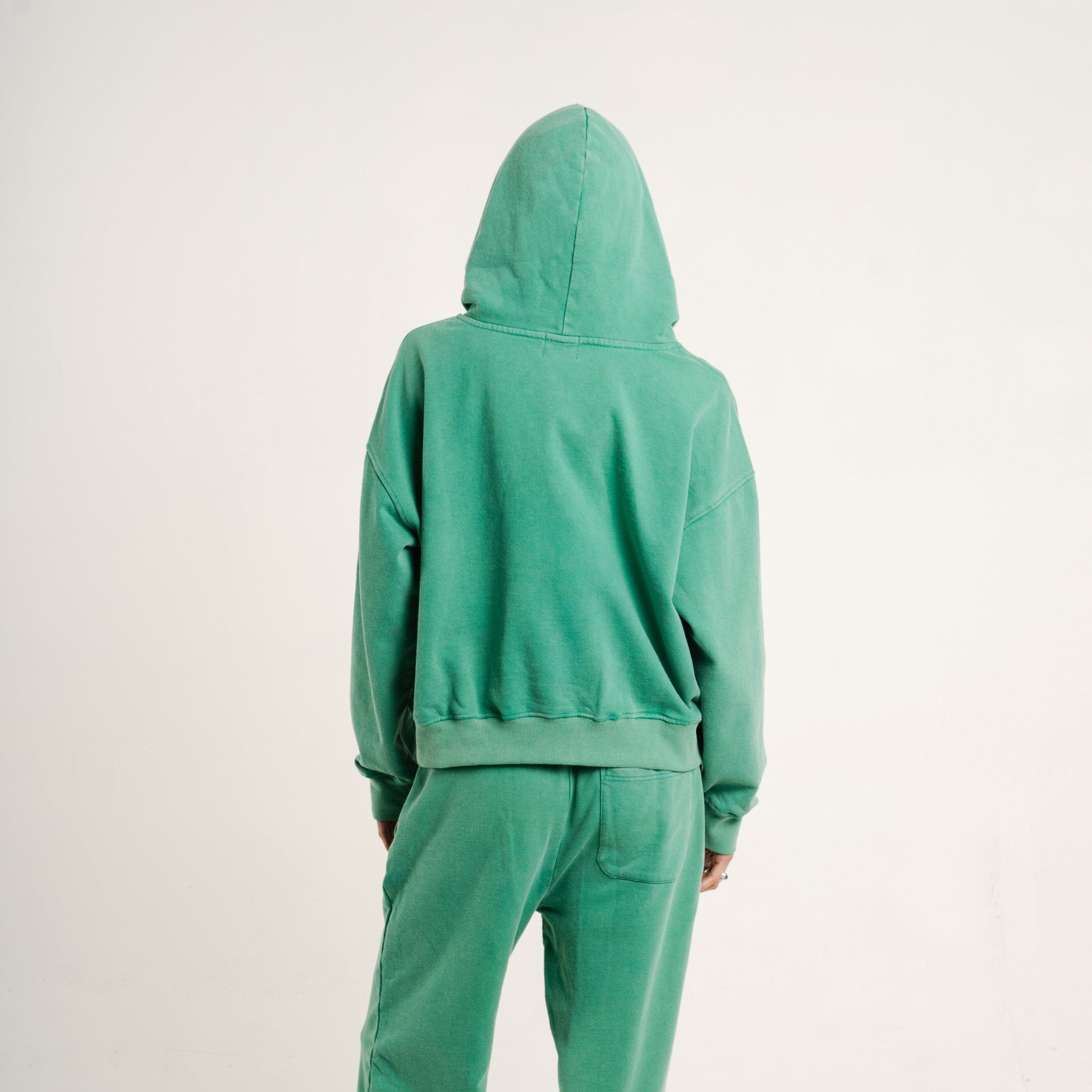 Classic Hoodie Set | Hoodie + Sweatpants | Kelly Green Communal Cowboy 