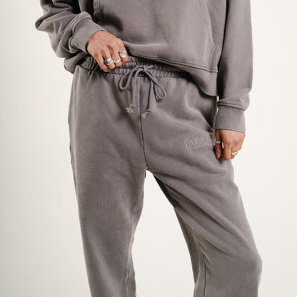 Classic Sweatpants Communal Cowboy Vintage Gray S Heavyweight Cotton