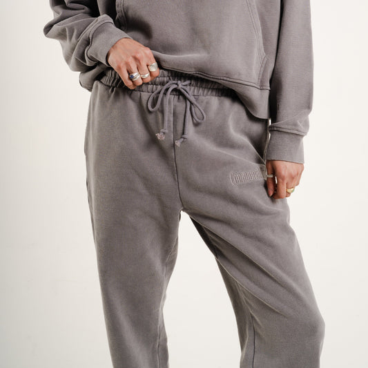 Classic Sweatpants Communal Cowboy Vintage Gray S Heavyweight Cotton
