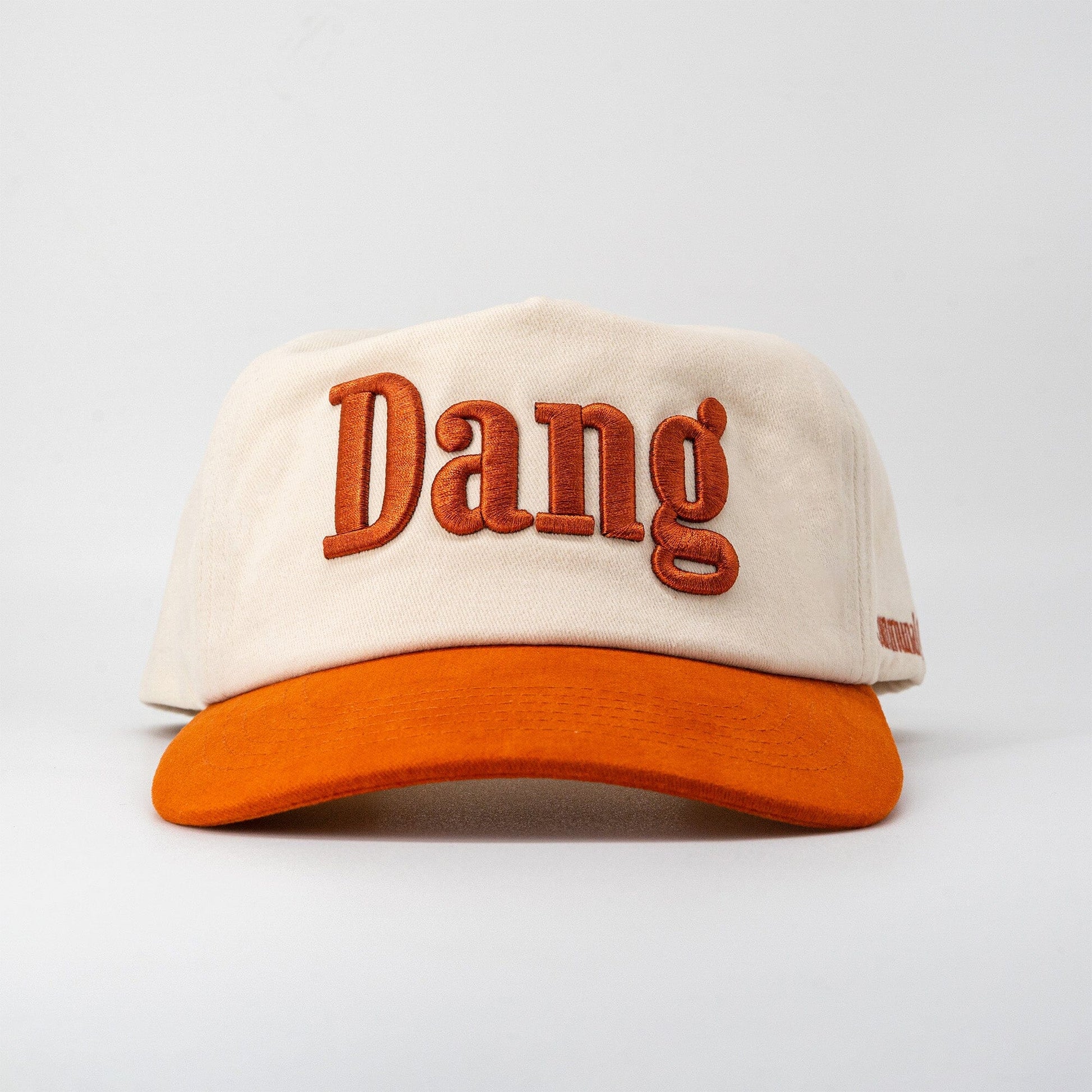 Dang Hat Communal Cowboy Texas Orange Cotton Twill Mesh Flap