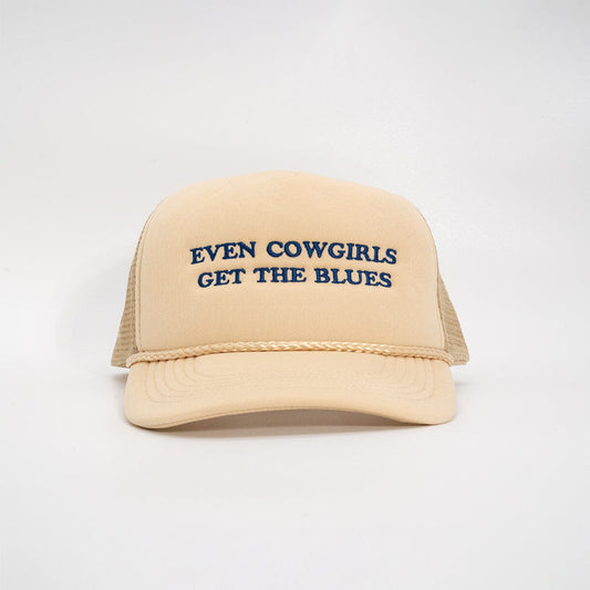 EVEN COWGIRLS GET THE BLUES HAT Communal Cowboy 