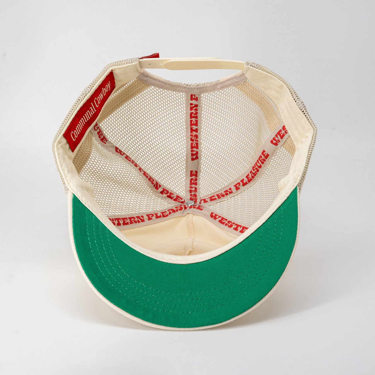 Jake Brake Short Brim Hat Communal Cowboy Bone White Cotton Twill Short Brim
