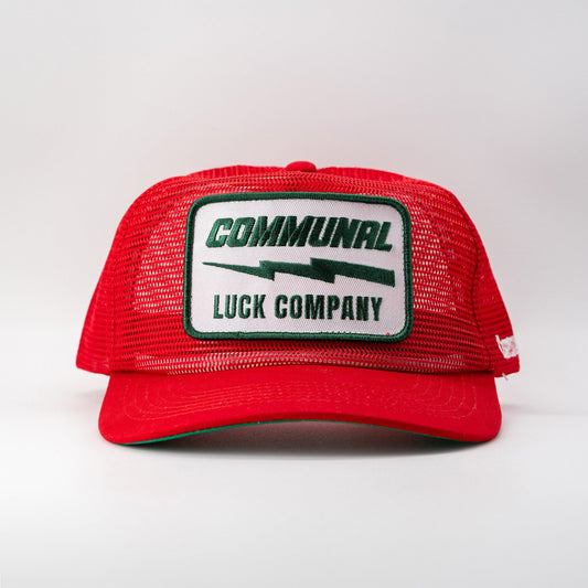 LUCK COMPANY HAT Communal Cowboy Red Mesh 